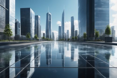 城市风光下的房地产摄影 捕捉城市化进程中的高楼大厦